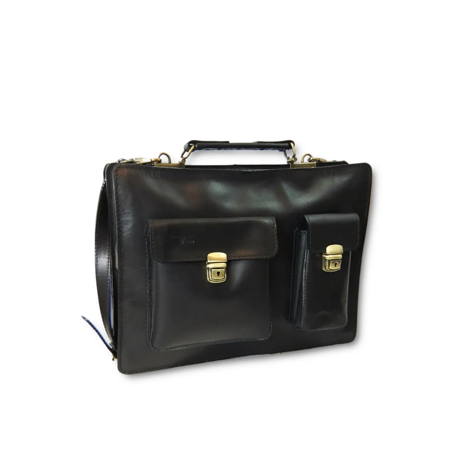 Unisex Toure Leather Briefcase