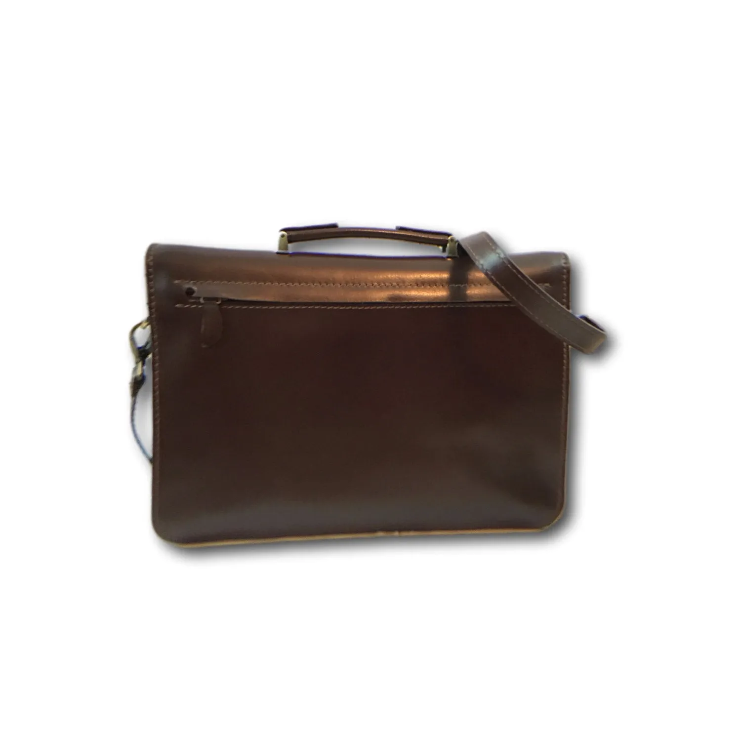 Unisex Toure Leather Briefcase