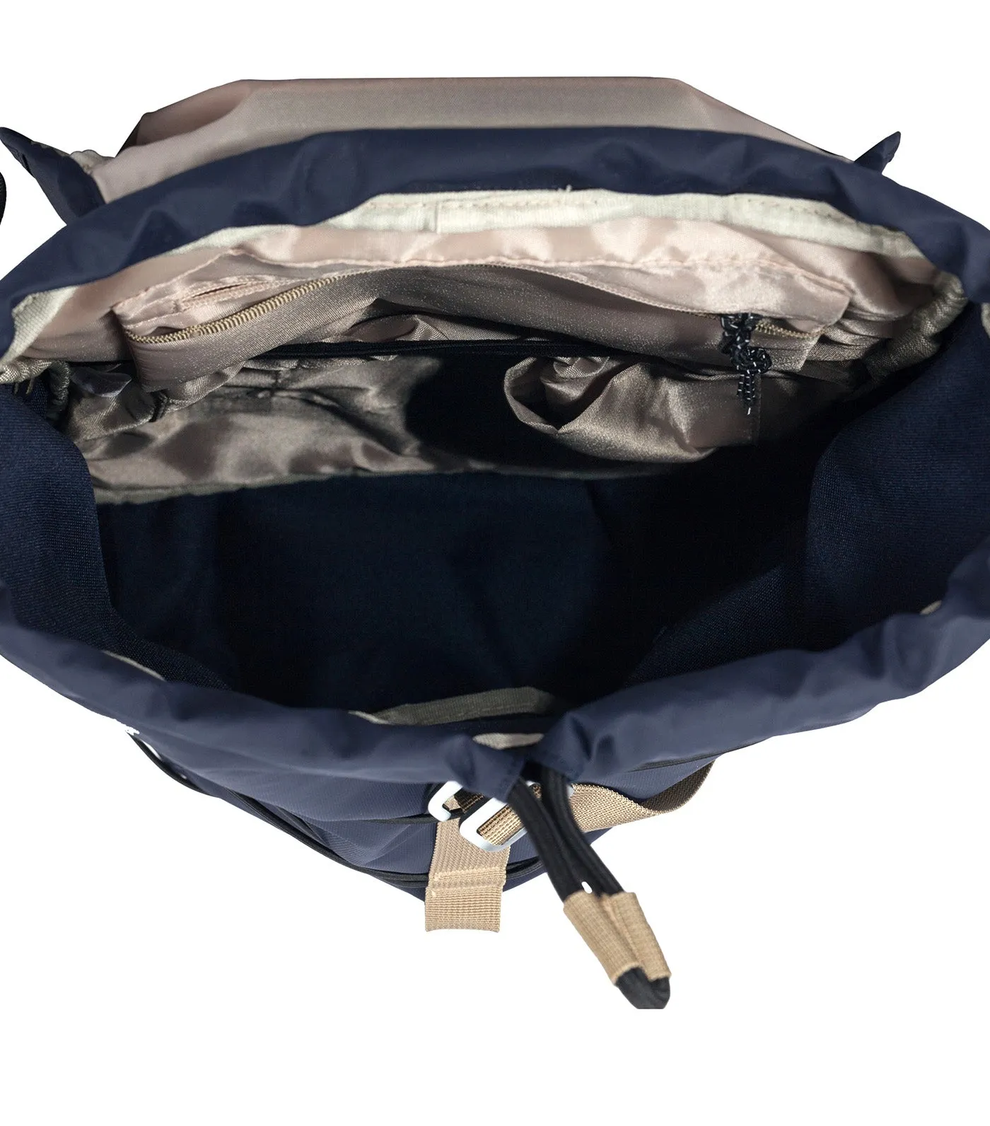 Wharfe Flap Over Backpack 22L Navy